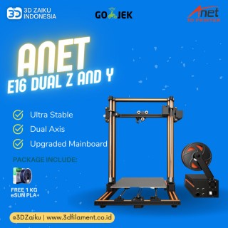 Original Anet E16 3D Printer Dual Z and Y Screw with 6 Motor
